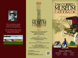 View D.W. Correll Museum Brochure